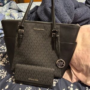 Michael Kors Black Tote Bag